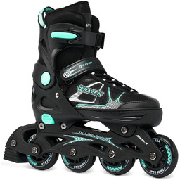 Rolki Regulowane Raven Spirit Black/Mint 37-40