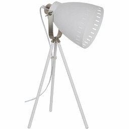 Sztalugowa LAMPKA biurkowa FRANKLIN ML-HN2278-WH+S.NICK Italux stołowa LAMPA