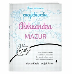 Encyklopedia z nadrukiem dla dziewczynki na urodziny
