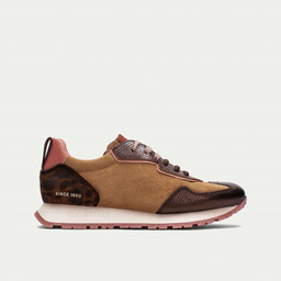 Hiszpańskie sneakersy damskie - HISPANITAS HI254312 BRĄZOWE