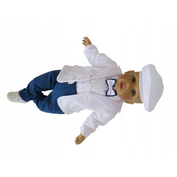 Ubranko do chrztu garnitur na chrzest komplet chłopca