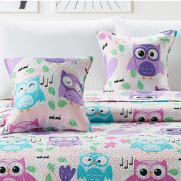 Spod Igły I Nitki Poszewka dekoracyjna 45x45 Sówki