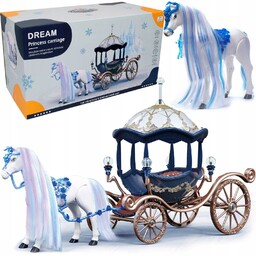 Duża Kareta Dynia Z Chodzącym Koniem Chodzący Konik