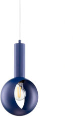 Sigma Zwisowa lampa granatowa VITRUM 1xE27 oczko