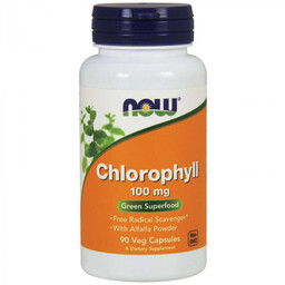 NOW Foods Chlorofil 100 mg