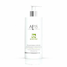 APIS Acne-Stop oczyszczające mleczko antybakt. z zieloną herbatą