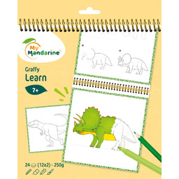 Kolorowanki Nauka rysunku Dinozaury