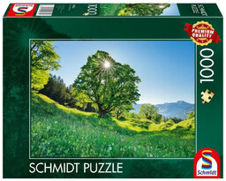 Puzzle 1000 Góra Ahorn, Szwajcaria - Schmidt