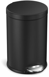 simplehuman BLACK Kosz na Śmieci Łazienkowy 4,5 l