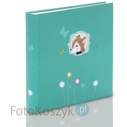 Album dziecięcy Panodia Foxy Blue (tradycyjny 60 kremowych