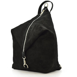 Niecodzienny stylowy plecak zamszowy Vera Pelle