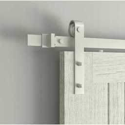 System do drzwi przesuwnych bialych z Prowadnicą