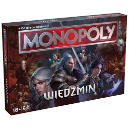 Monopoly Wiedźmin Gra planszowa