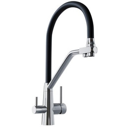 GLOBALO Bateria Olintio z filtrem Czarny-inox