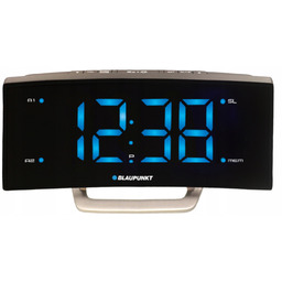 Budzik Radio sieciowe Fm Zegar Blaupunkt CR7BK LCD