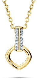 Złota Zawieszka z Diamentami pr 585 / 14