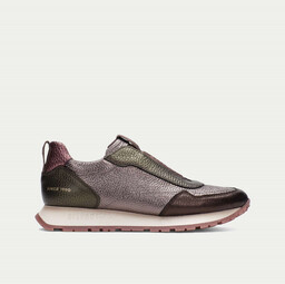 Wsuwane sneakersy damskie - HISPANITAS HI254311 MULTIKOLOR