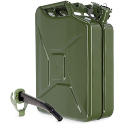 Kanister na paliwo stalowy 3 uchwyty, 20L +