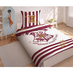 Detexpol Pościel bawełniana 140x200 Harry Poter Hogwarts 8799