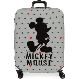 Pokrowiec na walizkę, szary, 0cm, Mickey Medium Case
