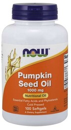 NOW Foods Olej z pestek dyni 1000 mg