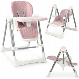 Krzesełko Do Karmienia Z Bujaczkiem Leżaczkiem Regulowane Składane