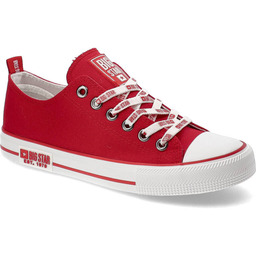 Big Star Czerwone Trampki Damskie Wygodne Buty