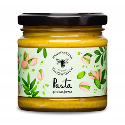 Pasta pistacjowa 180 g Pasieki Rodziny Sadowskich