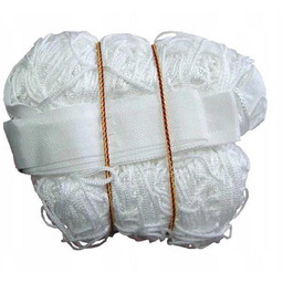 Siatka Do Siatkówki Popularna Biała 9,5 x 1