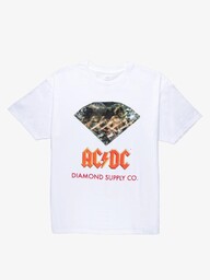 koszulka DIAMOND - AC/DC Diamond Tee White (WHT)