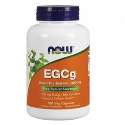 NOW EGCg Green Tea Extract 400mg, 180 kapsułek