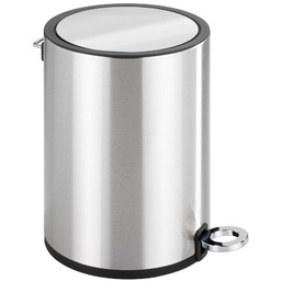 WENKO Łazienkowy kosz na śmieci, stal nierdzewna