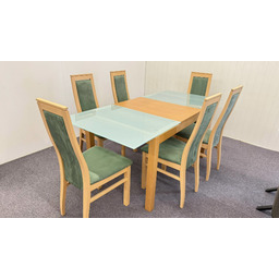 Stół LIVE 134 188 cm szkło hartowane