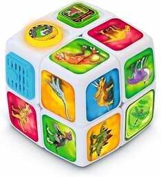 VTech - Cube Adventures Dinos, magiczna kostka 2x2