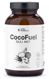 Coco Fuel, Olej MCT 2000 mg, Aura Herbals,