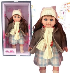 Duża Lalka Paula 40 Cm Mówi Po Polsku