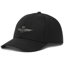 Czapka z daszkiem Aeronautica Militare 252HA1085UCT02333 Czarny