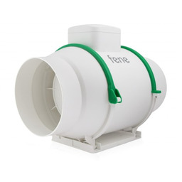 Wentylator kanałowy, osiowy, plastikowy z podstawą 150mm, 530m