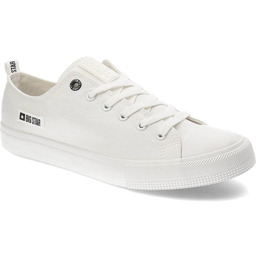 Big Star Białe Trampki Męskie Wygodne Buty