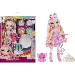 Rainbow High Rainbow Shimmers with Slime Bella, Różowa