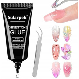 KLEJ ŻELOWY UV LED DO KAMIENI STRASU PAZNOKCI