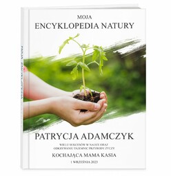 Encyklopedia natury z nadrukiem dla dziewczynki na rozpoczęcie