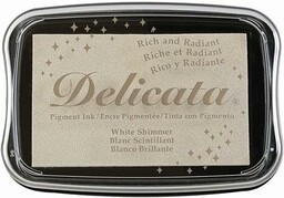 Tsukineko Shimmer Delicata wkład atramentowy, biały