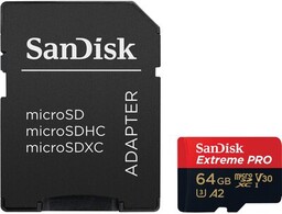 Karta pamięci SanDisk Extreme Pro microSDXC 64GB 200/90