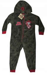 Piżama kombinezon onesie Psi Patrol zielona 104cm