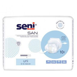 SAN SENI UNI Pieluchy anatomiczne, 10szt.
