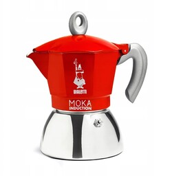 Bialetti New Moka Induction Red 4 espresso