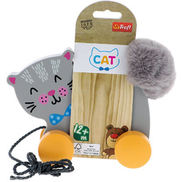 Trefl, Zabawka drewniana, Cat, 61750