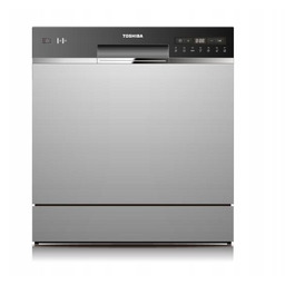 Zmywarka Toshiba DW-08T2(S) 8 kompletów 49 dB Srebrna