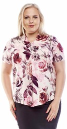 Bluzka FBZ1036 RÓŻOWY róże